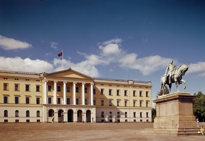 Blick auf den Königspalast, erbaut 1825-48 von Hans Ditlev Franciscus Linstow